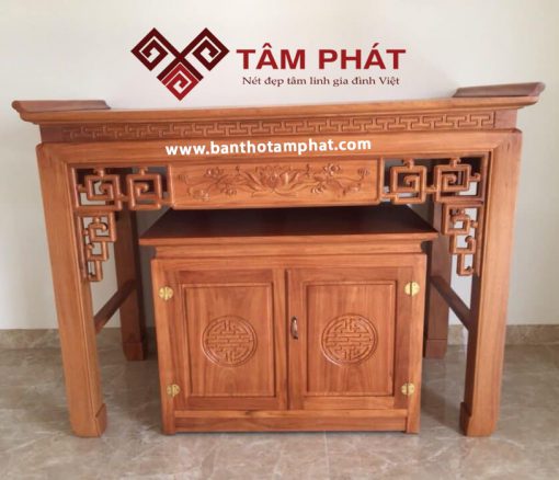 Mẫu bàn thờ BT-1020 Tâm Phát hiện đang được rất nhiều khách hàng lựa chọn