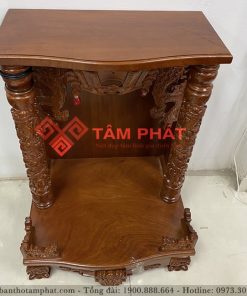 Mẫu bàn thờ thần tài gỗ Gõ BTT-3308