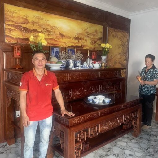 Bàn thờ gia tiên kích thước lớn