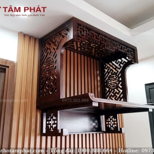 Vách ngăn bàn thờ treo đa dạng về mẫu mã