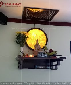 Tranh trúc chỉ trang trí bàn thờ Phật