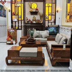 Thiết kế và bố trí không gian thờ tại phòng khách
