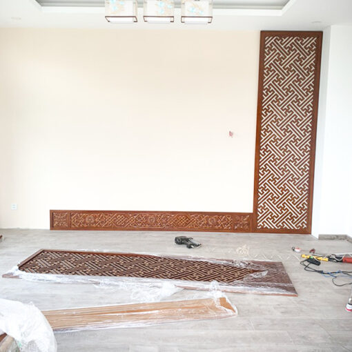 Mặt bằng trước khi thi công