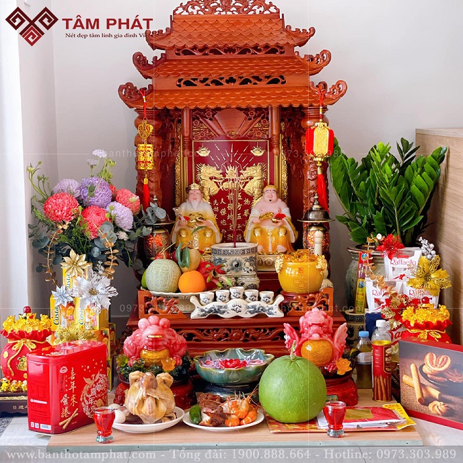 Những lưu ý khi bố trí bàn thờ Ông Địa Thần Tài
