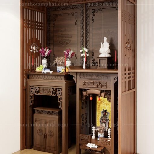 Một số phương án thiết kế tủ thờ cho gia chủ lựa chọn