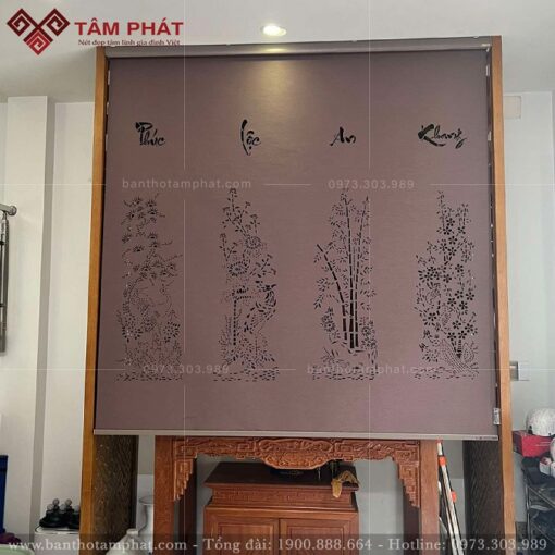 Mẫu rèm che được nhiều gia đình lựa chọn