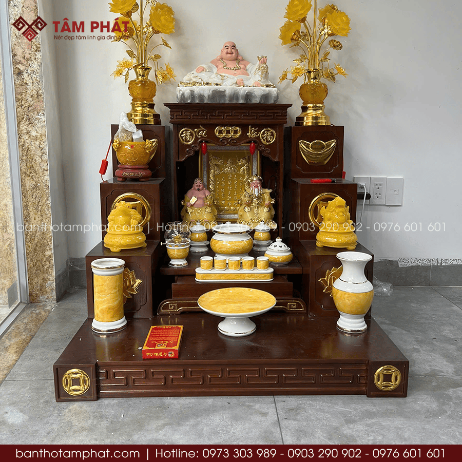 Bàn Thờ Ông Địa Đẹp Mẫu Mới 2026