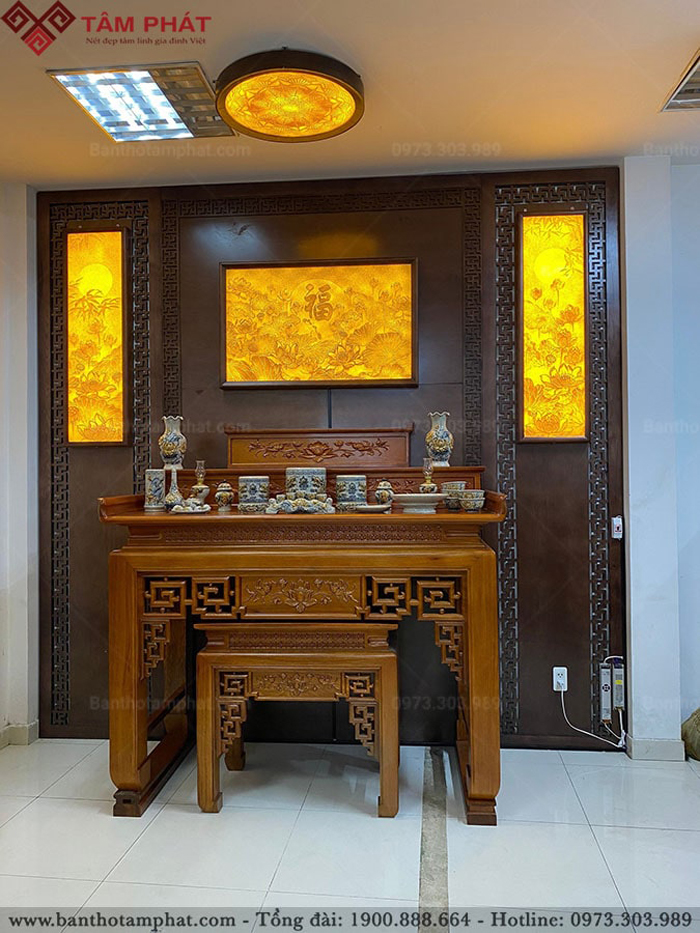 Đèn thờ nên để vị trí nào