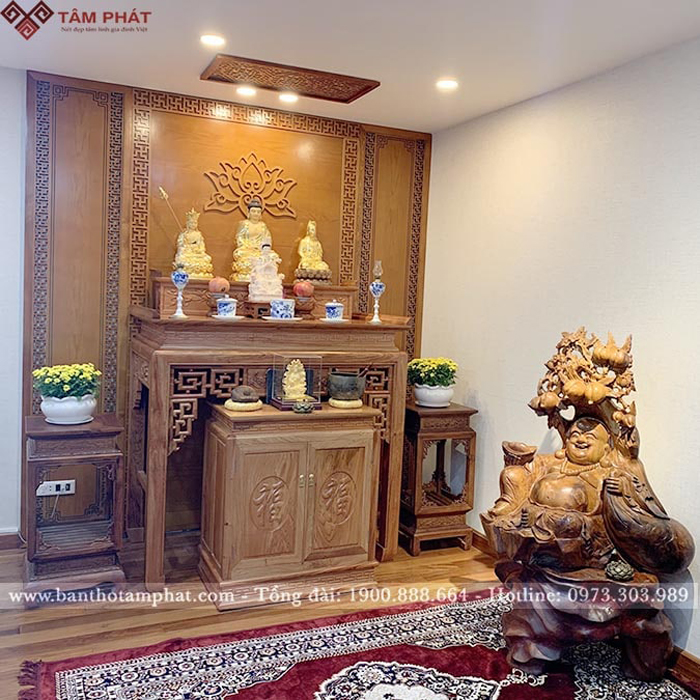 Đèn thờ nên để vị trí nào