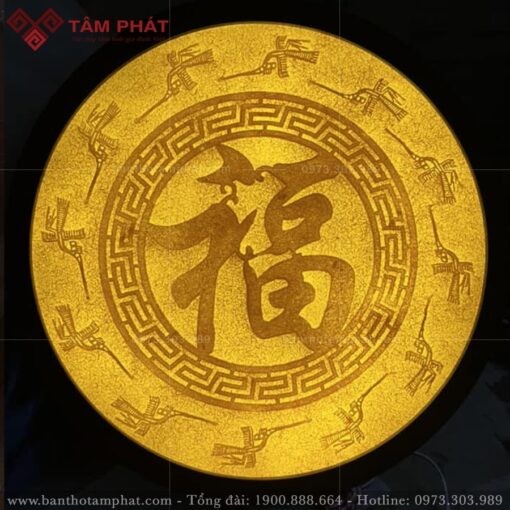 Mẫu tranh trúc chỉ dành cho bàn thờ Gia Tiên TC-6712