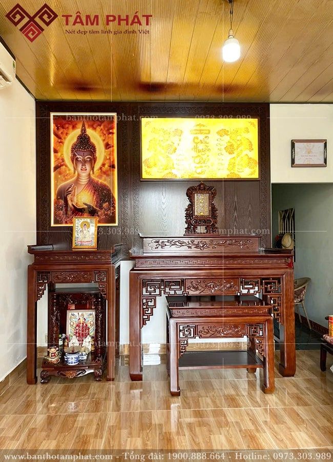 Ý Nghĩa Bàn Thờ Phật Khi Thờ Cùng Trong Nhà