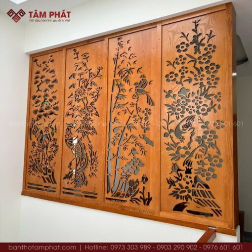Bộ tứ cây phong thủy mang ý nghĩa tốt đẹp, may mắn, bình an cho gia chủ và gia đình.