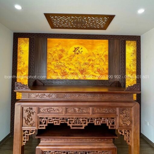 Mẫu phòng thờ đẹp phù hợp cho mọi không gian nhà cửa.