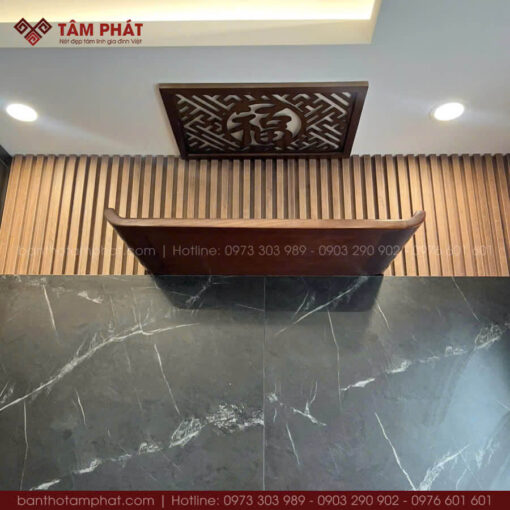 Mẫu bàn thờ treo đơn giản được đánh giá cao, dẫn đầu xu hướng mới.