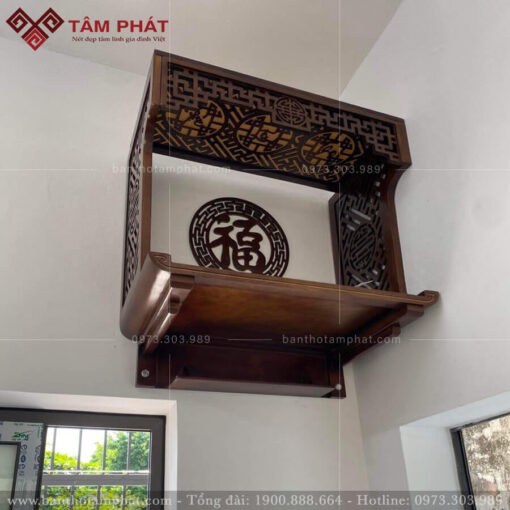 Tâm Phát nhận đặt đóng mẫu bàn thờ TT2228 theo yêu cầu riêng của gia chủ.