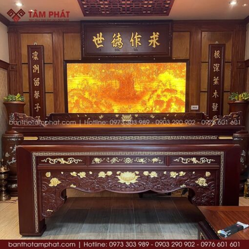 Là lựa chọn lý tưởng cho những gia chủ đề cao sự tôn nghiêm, hiếu kính và phong thủy thịnh vượng.