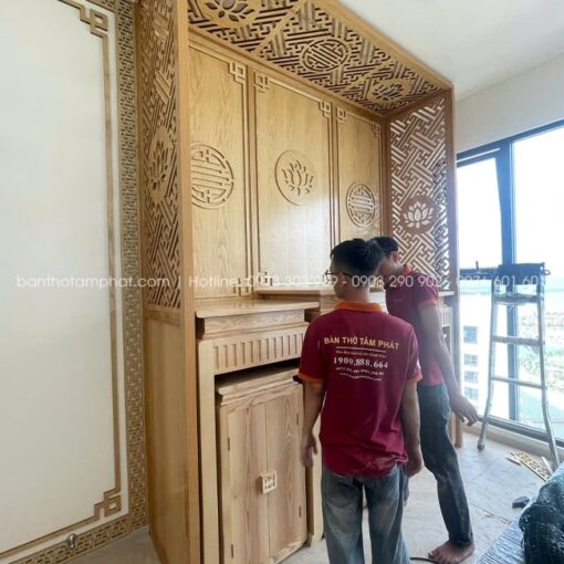 Nhận đặt đóng các công trình phòng thờ BT-1694 trên toàn quốc.