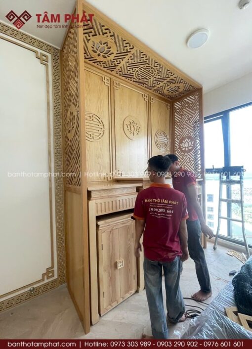 Nhận đặt đóng các công trình phòng thờ BT-1694 trên toàn quốc.