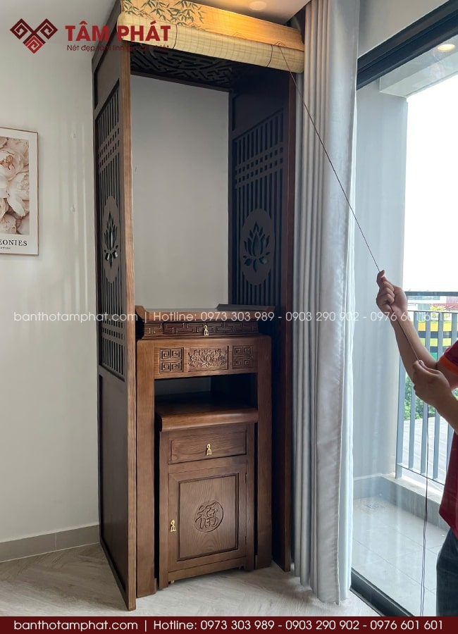 Tâm Phát nhận thiết kế thi công phòng thờ trên toàn quốc.