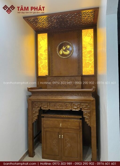 Tâm Phát đáp ứng đầy đủ nhu cầu thờ tự của gia chủ.