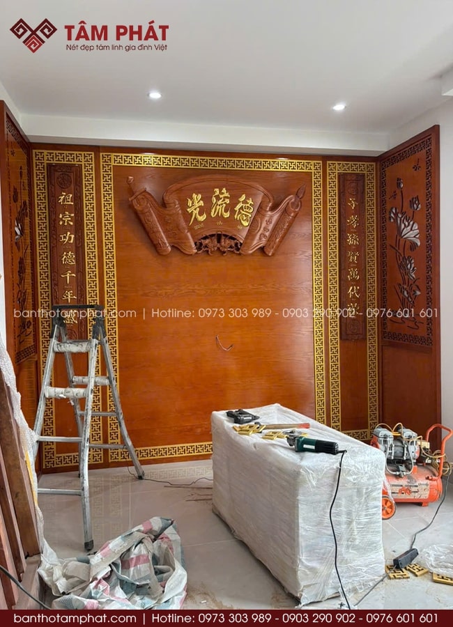 Tâm Phát thi công hoàn thiện kỹ, chi tiết, nhanh chóng tận tình.