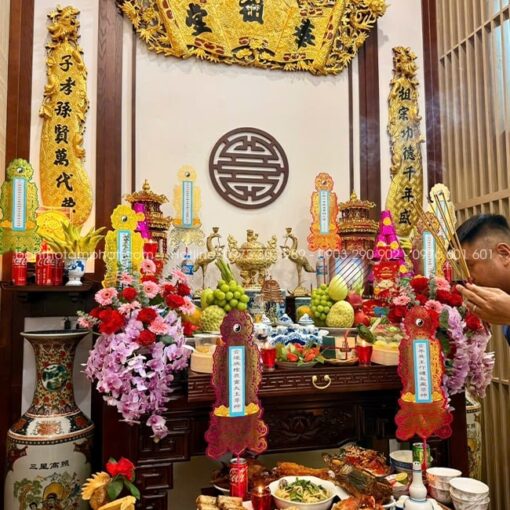 Phòng thờ Gia Tiên BT-1775 luôn là không gian thờ đẹp mà các gia chủ muốn hướng đến.