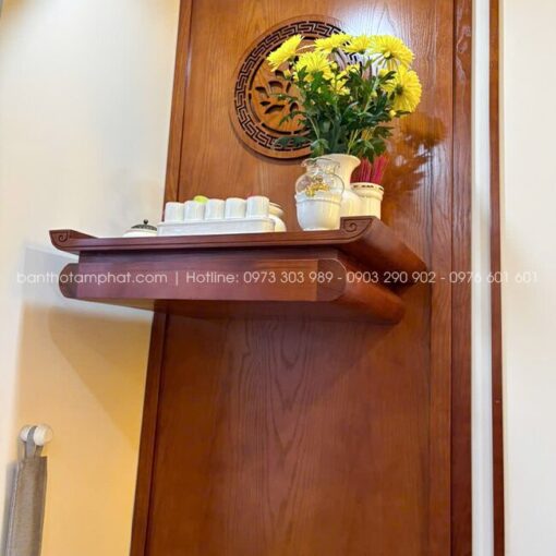 Thiết kế ưu tiên sự đồng bộ về màu sắc, mang hơi thở ấm cúng, trang nghiêm nhất.