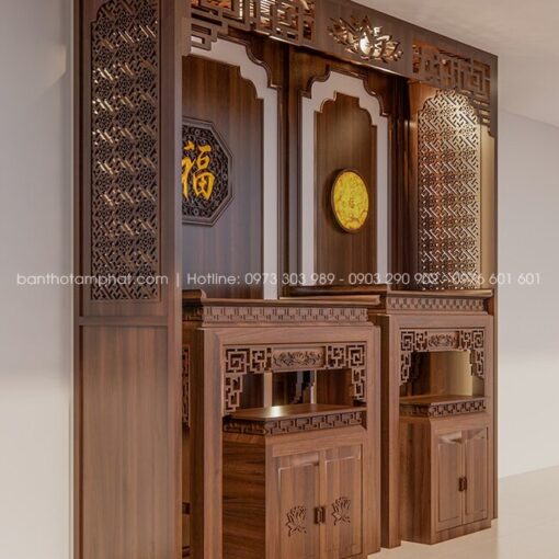 Sự phá cách có phần mới lạ hơn nhờ hệ thống ốp hậu cách điệu hiện đại.