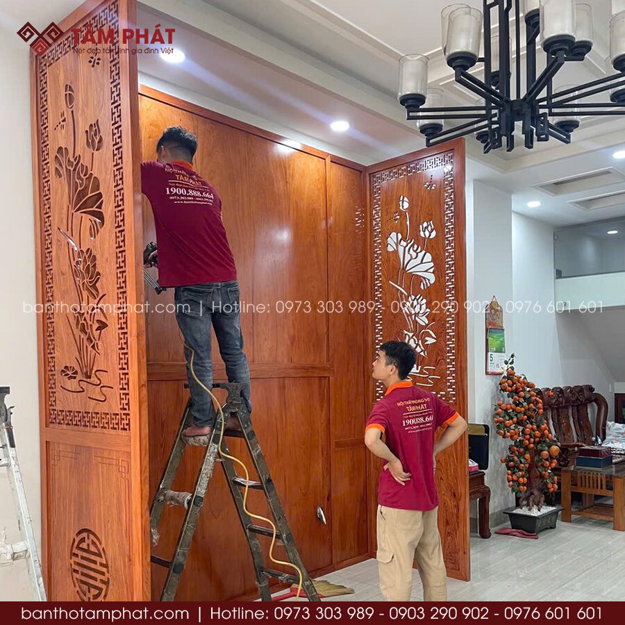 Thiết kế và thi công trọn gói bởi đội ngũ kỹ thuật lành nghề, có kinh nghiệm cao.
