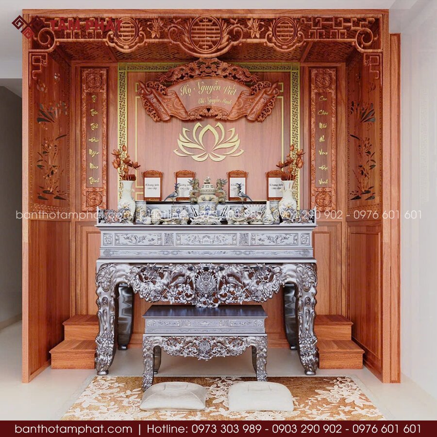 Thiết Kế Không Gian Thờ Theo Phong Cách Tân Cổ Điển