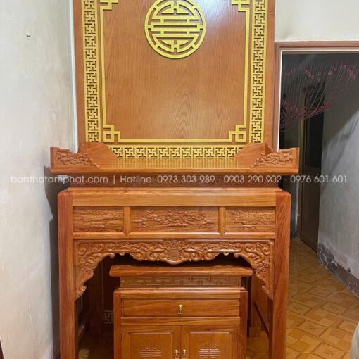 Màu sắc và kích thước được cân chỉnh phù hợp, dễ phối với nội thất hiện đại.