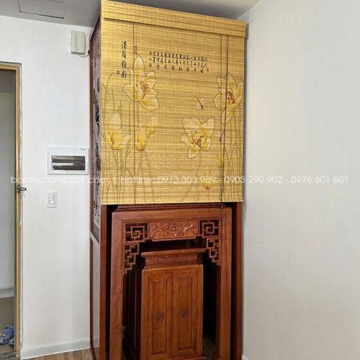 Tổng thể phòng thờ BT-1812 được bố trí hài hòa, phù hợp với đặc thù căn hộ hiện đại.