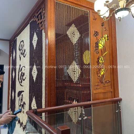 Phòng thờ Bt-1818 hoàn thiện tinh xảo từng đường nét.