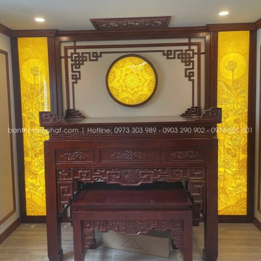 Phòng thờ đẹp hợp gu người trẻ, dẫn đầu xu hướng mới.
