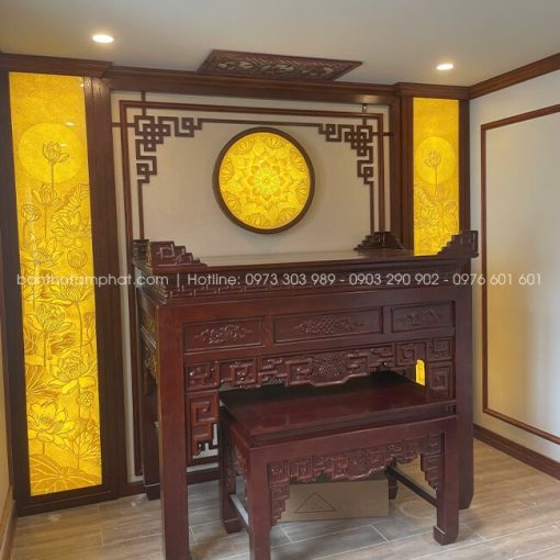 Nhận thiết kế và thi công phòng thờ BT-1834 biệt lập trọn gói.