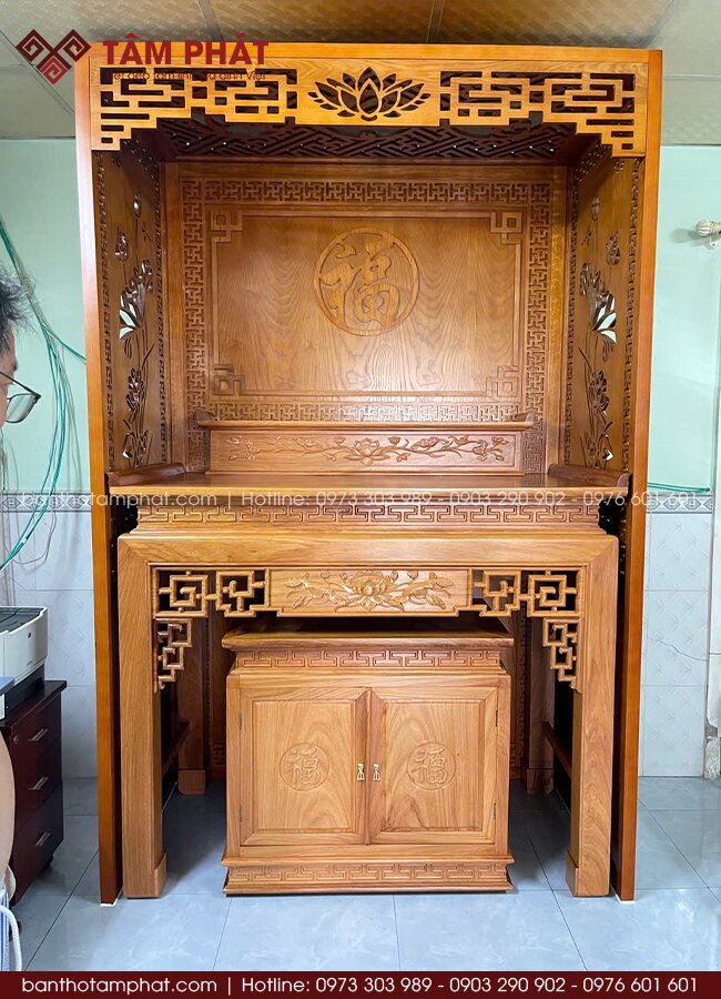 Mẫu phòng thờ hiện đại, phù hợp cho mọi không gian nhà cửa.